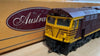 80 Class 8036 NSWR LOCOMOTIVE REVERSE YELLOW WEATHERED, WITH SOUNDTRAXX DCC SOUND Installed MODEL. - 2ND HAND - Austrains Basix