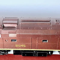 8046 - DC - NSWR 80 class Locomotive Indian Red  Kadee couplers, DCC non sound model.  AUSTRAINS Model 2nd hand