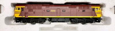 80 Class 8041 NSWR LOCOMOTIVE REV INDIAN RED with DCC SOUND decoder Installed. - Austrains Model