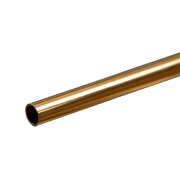 Brass Round Tube  #8130 7/32" OD x 0.014" Wall x 12" Long (1 Piece)