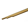 Brass rod  #8163 Round Brass Rod: 3/32" or 2.38mm OD x 12" Long (3 Pieces)