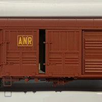 LX Vans LX 51 ANR Oxide Red with ANR Logos. Wagon: 40'2" LOUVRE VAN-  - On Track Models