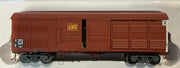 LX Vans LX 51 ANR Oxide Red with ANR Logos. Wagon: 40'2" LOUVRE VAN-  - On Track Models