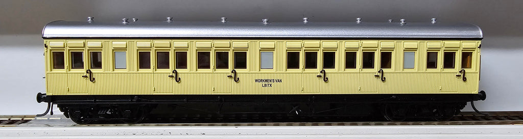 PRE ORDER - CX11- L817X Way & Works Cream, Silver Elliptical Roof Casula Hobbies Model Railways