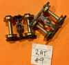 2AT - NSWGR Brake Van Bogies with Pre used metal wheels one pair, stock Sale HO #9