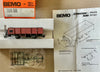 BEMO H0e 9mm #2276-300 Ek610 Open Goods Wagon of the Swiss MOB Railway Narrow gauge (PRE-OWNED) HOe 9mm