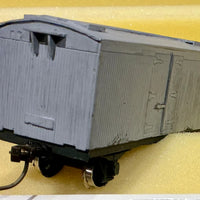 SHG NSWGR 4 Wheel ice Van Wagons, Protype white metal model selling as is with metal wheels and KADEE couplers.