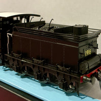 V11 Z1916 Z19 DCC Sound, Thow cab, white Cab roof, Black with painted handrails - NO ELECTRICAL GEN, HEADLIGHT, MARKER LIGHTS, with Beyer Peacock 6 Wheel Tender, Casula Hobbies Model Railways. RTR