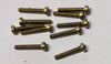 ODPBA14 - 8BA CHEESEHEAD 1/2" inch BRASS SCREWS Qty 10