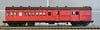 HCX01- HCX1187 Composite Passenger, Brake Van - Mansard Roof, Indian Red, No Lining, Dark Grey Mansard Roof - Casula Hobbies Model Railways. *
