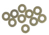 8BA WASHERS BRASS QTY 10