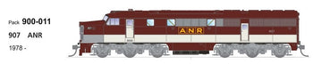 511 SDS Sound - 900 Class Locomotive - #907 - ANR - 1978- DCC with SOUND (SDS900511)