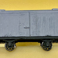 SHG NSWGR 4 Wheel ice Van Wagons, Protype white metal model selling as is with metal wheels and KADEE couplers.