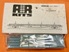 AR KITS of the  N.S.W.G.R. (PTC/SRA) - MLE FLAT WAGON plastic KIT  with Bogies & K&M Metal Wheels.