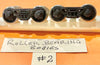 NSWGR Roller Bearing Bogies with RP25 N-Silver metal wheels one pair, Pre-used models stock Sale HO #2