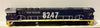 82 class FREIGHTRAIL 8247 on an all wheel pick up & all wheel drive KD couplers DC Locomotive Pre Owned - RTR - BAKERS Model Railways