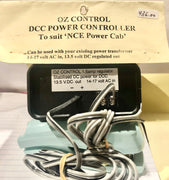 DCC POWER CONTROLLER 14-17 volts AC in, 13.5 volts DC regulated out. "A TRAIN OZ CONTROL"