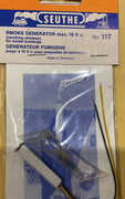 Seuthe - #117  smoke generator max. 16 volt (smoking chimney for model buildings)