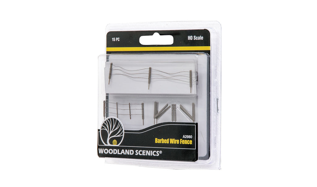 Woodland Scenics - A2980 - Barbed Wire Fence HO Scale