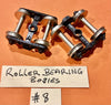 NSWGR Roller Bearing Bogies with RP25 N-Silver metal wheels one pair, Pre-used models stock Sale HO #8