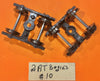 2AT - NSWGR Brake Van Bogies with Pre used metal wheels one pair, stock Sale HO #10