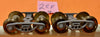2CF NSWGR Bogies with K&M RP25 metal wheels one pair, stock Sale HO #4