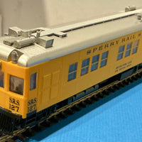 WALTHERS 932-6271 - RTR Powered DC SPERRY RAIL CAR (old) #127 - new - mint condition - AMERICAN MODELS