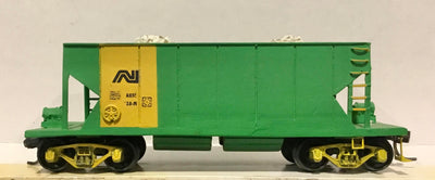 AHSF 38.M  wagon - AN GREEN with LOAD. RTR Paul Collins STRATH HOBBIES 