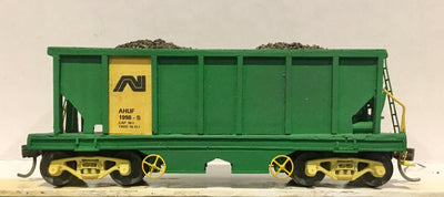 AHUF 1998-S Ballast wagon - AN Green with LOAD 