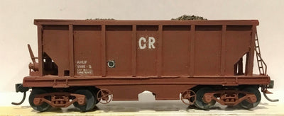 AHUF 1998-S Ballast wagon - CR RED with LOAD 