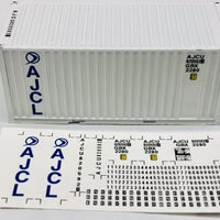 DEC013 - INFRONT MODELS - ÁJCL' Decals Suit Ribbed Sided 20'Container