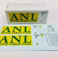 DEC014 - INFRONT MODELS - ÁNL Decals - Suit Smooth Sided 20' x 8 x 8 Container