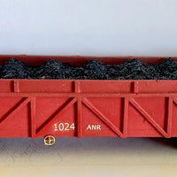 AOKF 1024-X  ANR COAL WAGON with COAL LOAD - BGB BUILT KIT GOODS WAGONS OF RAILWAYS OF AUSTRALIA NEW & 2nd Hand models