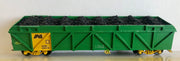 AOKF1042-G Aus-Nat Rail COAL WAGON with COAL LOAD Kadee couplers, metal wheels - NEW HAND BUILT KIT GOODS WAGONS OF RAILWAYS OF AUSTRALIA HO