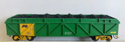 AOKF2107-J Aus-Nat Rail COAL WAGON with COAL LOAD Kadee couplers, metal wheels - NEW HAND BUILT KIT GOODS WAGONS OF RAILWAYS OF AUSTRALIA