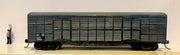 GLX 29429 Bogie LOUVRE Van NSWGR BLACK, SMALL WEATHERING . bogie-metal wheels-Kadee couplers. AR-KITS BUILT MODEL
