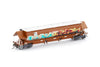 NGH-74  BGKF Grain Hopper, Wagon Number: BGKF-1173-X Faded SRA Red with SSR Logos, Grain Lid, DCA Bogies &amp; Graffiti - Single Wagon; AUSCISION
