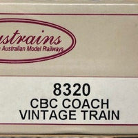CBC 1ST - 2ND CLASS Coach VINTAGE TRAIN NSWGR - Austrains 8320.