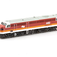 4451 DCC sound CANDY white L7 & Double Marker Lights LOCO - # 44-17s - new Auscision Model