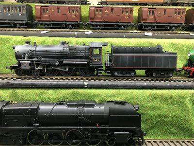 C36 class NSWGR - 3649 Belpaire boiler Black DCC Model- UN-USED 2nd Hand - STEAM LOCOMOTIVE Austrains Models