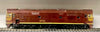 80 Class 8046 NSWR LOCOMOTIVE INDIAN RED WEATHERED with brass side frames and detailing with DCC Installed MODEL. - 2ND HAND - Austrains Basix