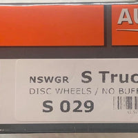 S Wagon - S029 - 5 car Pack with Disc  Wheels, no Buffers NSWGR S-Truck: AUSTRAINS NEO-SDS **