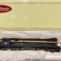 X Class X37 Vic Railways Blue livery LOCOMOTIVE original new AUSTRAINS WITH ALL WHEEL PICK UP AND ALL WHEEL DRIVE Chassis -