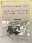 80 class kadee mount for Austrains NSWR Locomotive (epoxy casting)