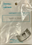 42 class front pilots-skirts & KADEE mounting for Lima's Locomotive (metal casting)