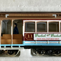 Tram BACHMANN HO (DC Powered) San Francisco Cable Car UN-USED 2nd Hand