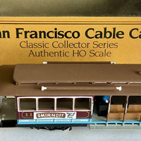 Tram BACHMANN HO (DC Powered) San Francisco Cable Car UN-USED 2nd Hand