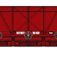 BBW - Pk020 IDR MODELS - NHWF – 410, NHWF – 168, NHWF – 340. Riveted Bogie Ballast Wagon in RTR HO scale NSWGR Second Run of BBW NOW IN STOCK