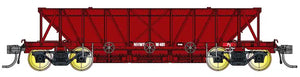 BBW - Pk020 IDR MODELS - NHWF – 410, NHWF – 168, NHWF – 340. Riveted Bogie Ballast Wagon in RTR HO scale NSWGR Second Run of BBW NOW IN STOCK