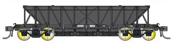 BBW - Pk018 IDR MODELS - NHWF – 180, BBW – 153, NHWF – 352. Riveted Bogie Ballast Wagon in RTR HO scale NSWGR NOW IN STOCK
